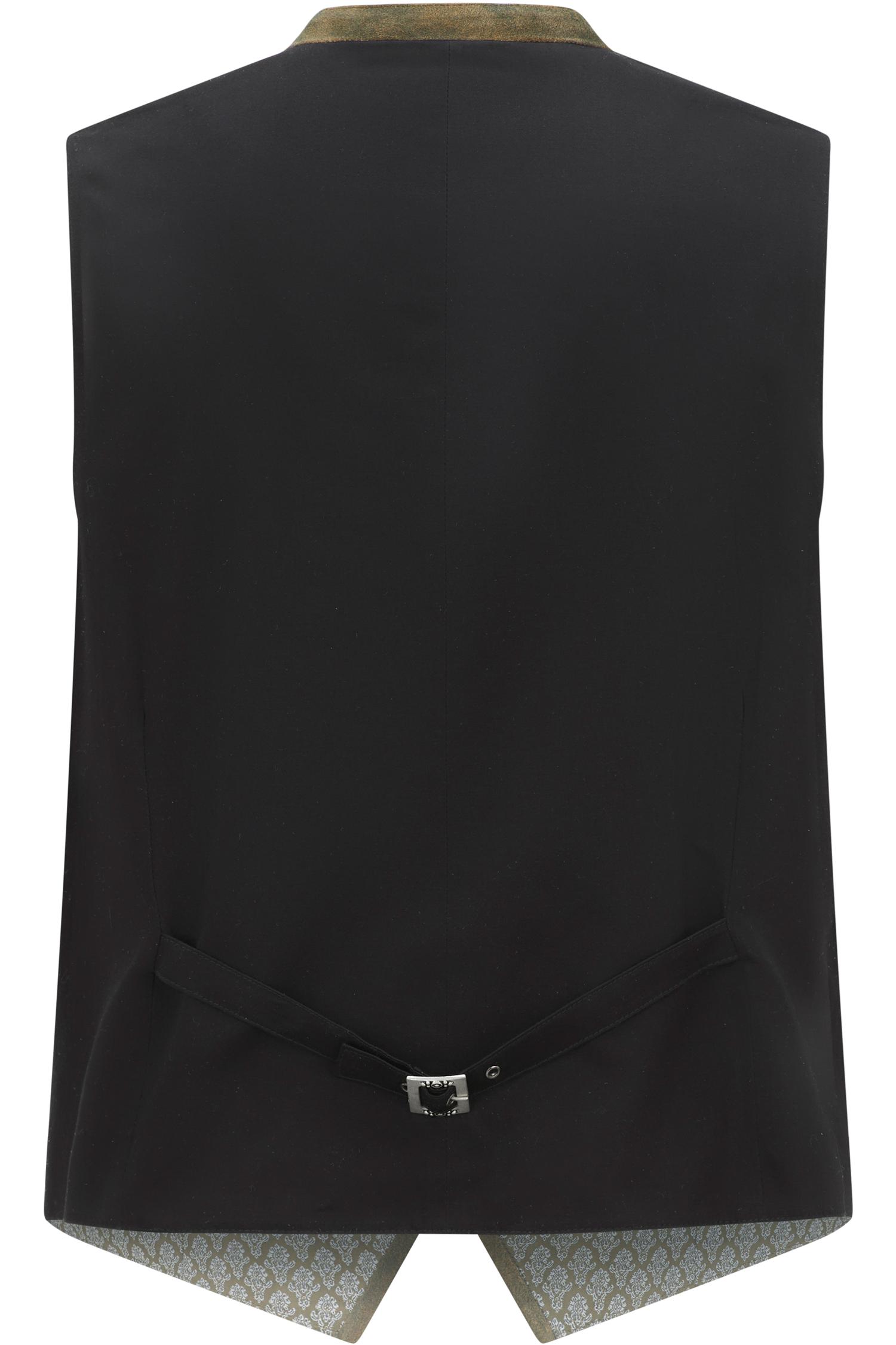 Almsach Trachtenweste in Braun